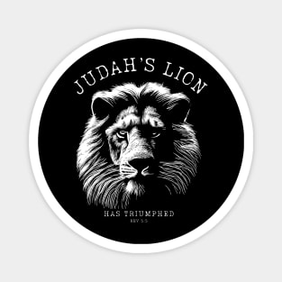 Judah's Lion - Lion Judah Rev 5:5 Magnet